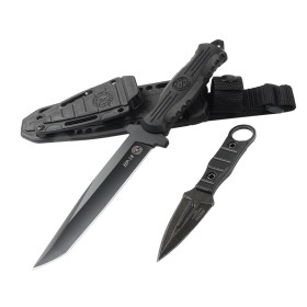 HP-18 Outdoor straight knife  set 2pcs Russian fixed knife UD408773